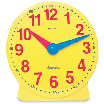 learning clock toy