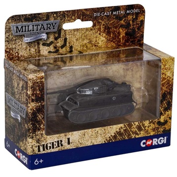 metal tiger tank model