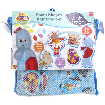 in the night garden iggle piggle's lightshow bath time boat