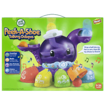 leapfrog peek a shoe octopus