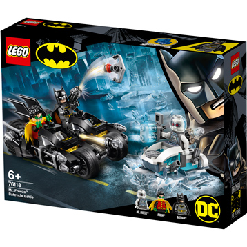 DC Batman Mr Freeze Batcycle Battle Mr. Freeze™ Batcycle™ Battle 76118
