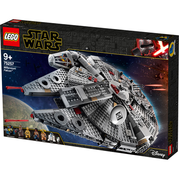 rise of skywalker millennium falcon lego