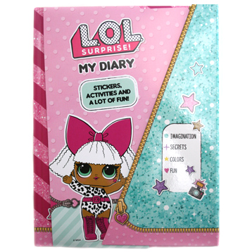 My Diary With Stickers Activities From L O L Wwsm